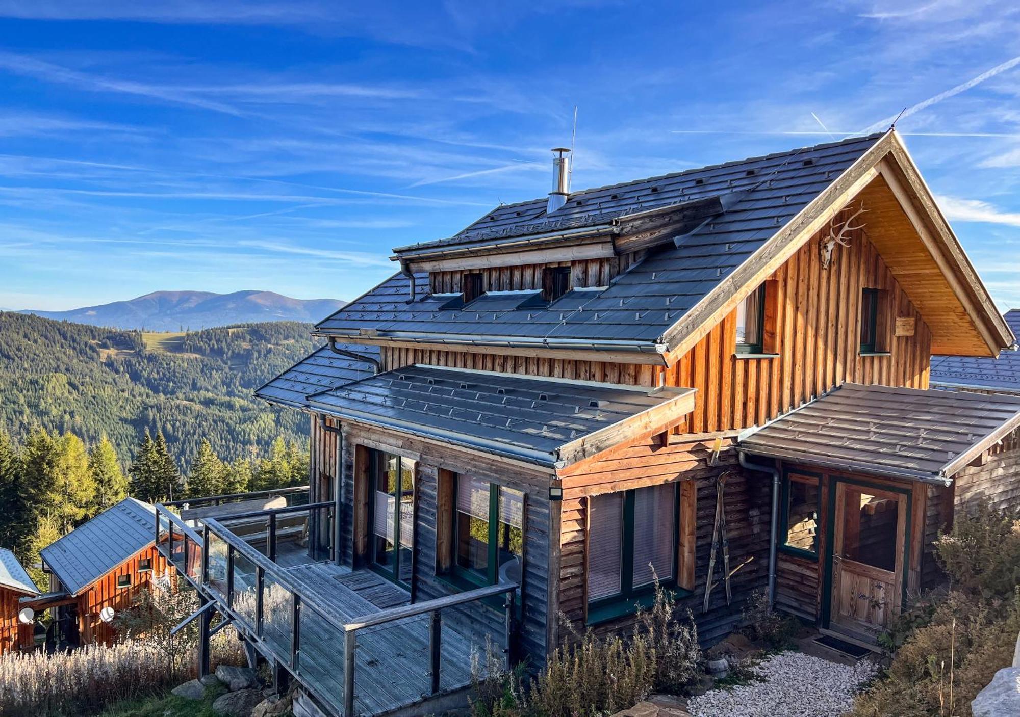 1A Chalet "Wolke" Wandern, Grillen, Wellness Im Traumhaus Вольфсберг Экстерьер фото