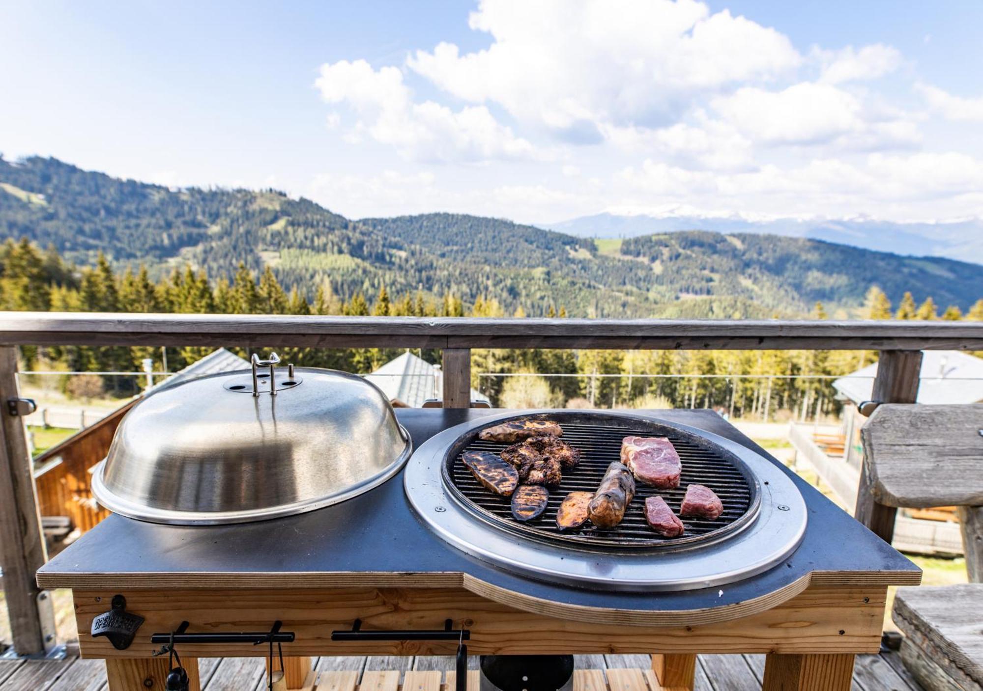 1A Chalet "Wolke" Wandern, Grillen, Wellness Im Traumhaus Вольфсберг Экстерьер фото