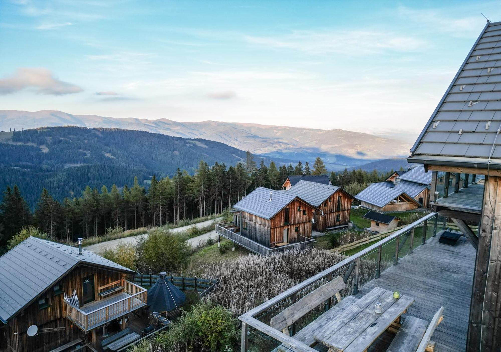 1A Chalet "Wolke" Wandern, Grillen, Wellness Im Traumhaus Вольфсберг Экстерьер фото