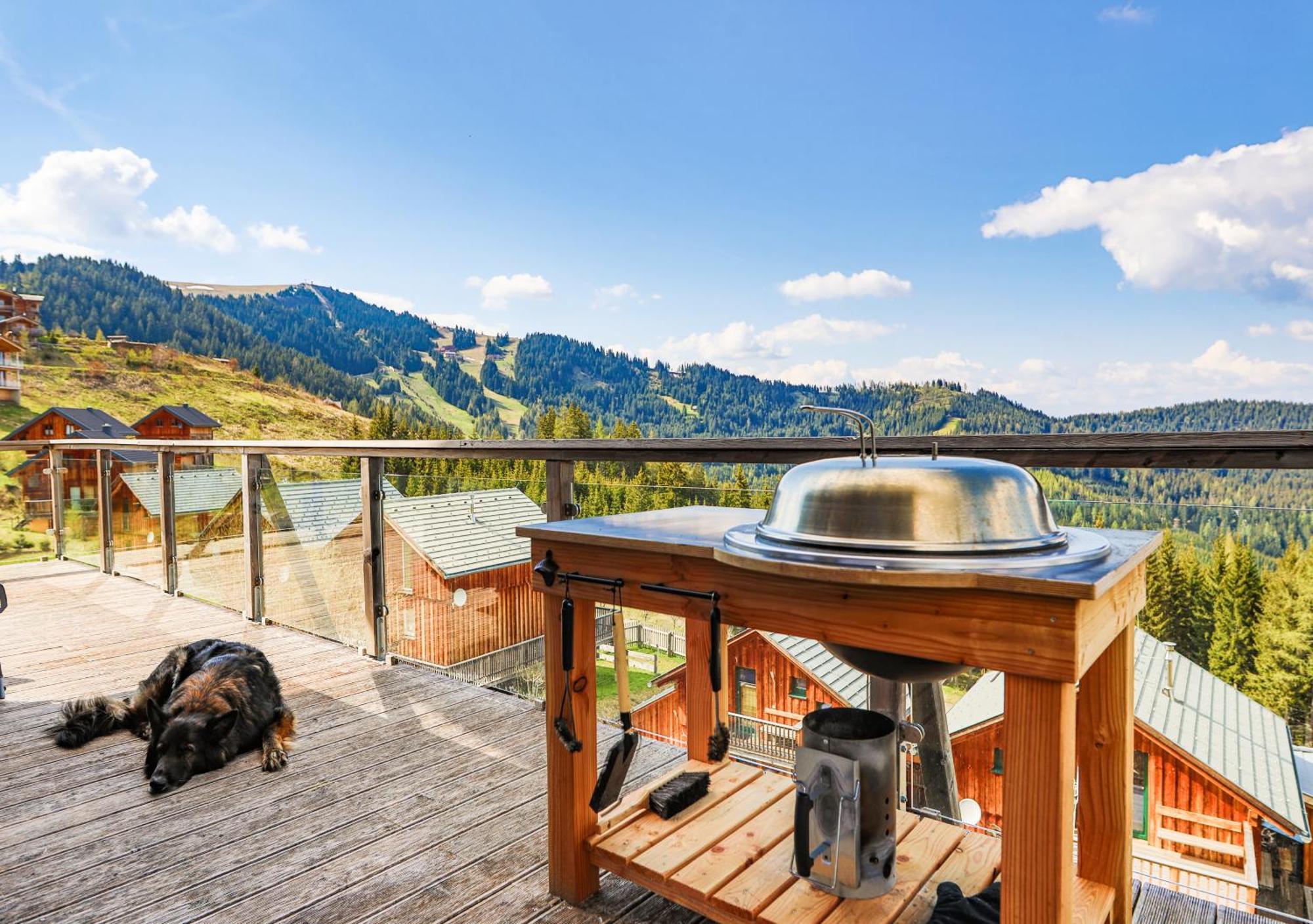 1A Chalet "Wolke" Wandern, Grillen, Wellness Im Traumhaus Вольфсберг Экстерьер фото